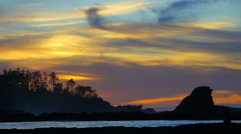 Where the Pacific Meets the Pines: A Sunset Symphony at Oregon's Sunset Beach State Recreation Site